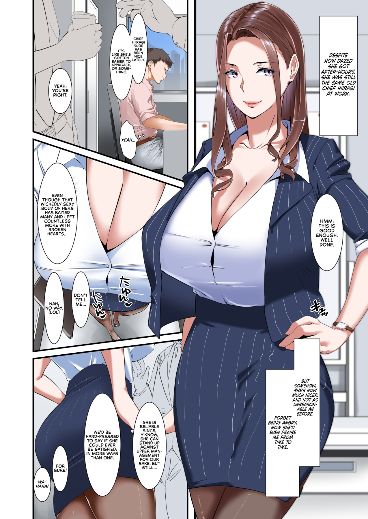 Hentai Manga Comic-A Boss With Slutty Tits Who Gives Naughty Services in the Company's Relaxation Room-Read-24